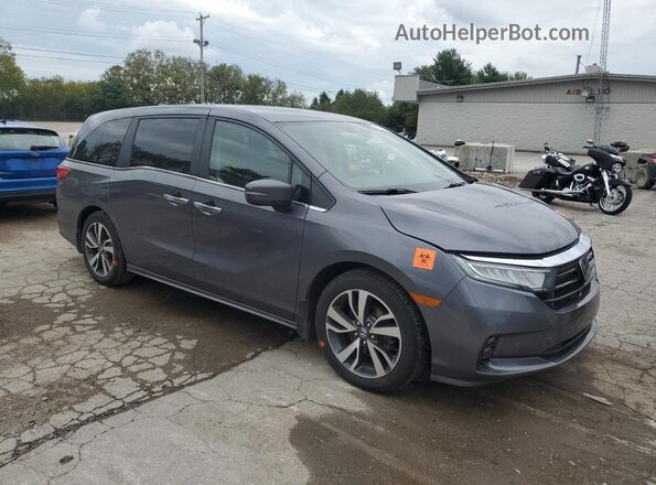 5FNRL6H84MB033988 2021 HONDA ODYSSEY Серый Вид щитка приборов