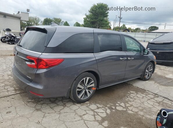 5FNRL6H84MB033988 2021 HONDA ODYSSEY Серый Вид панели приборов