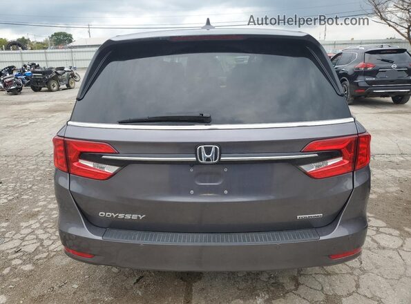 5FNRL6H84MB033988 2021 HONDA ODYSSEY Серый Панорамный вид салона 360°
