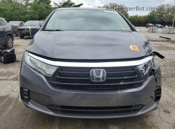 5FNRL6H84MB033988 2021 HONDA ODYSSEY Серый Вид наклейки с VIN-кодом