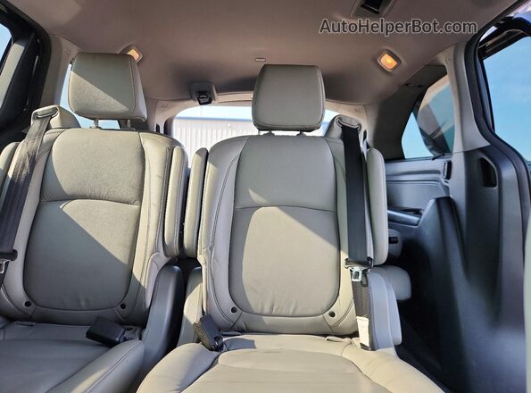 5FNRL6H84NB044670 2022 HONDA ODYSSEY Blue უკანა სავარძლების ხედი