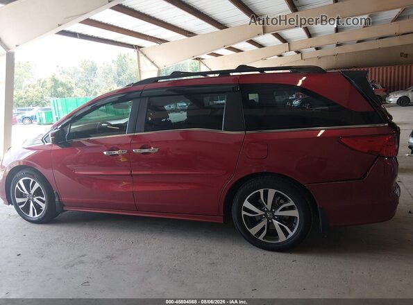 5FNRL6H84NB057547 2022 HONDA ODYSSEY Red Widok wnętrza 360 stopni