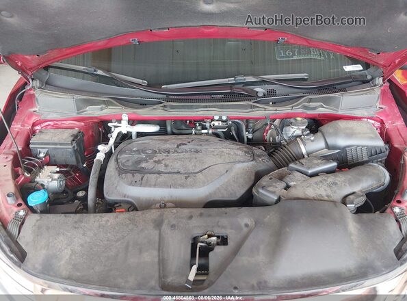 5FNRL6H84NB057547 2022 HONDA ODYSSEY Red Widok z tyłu