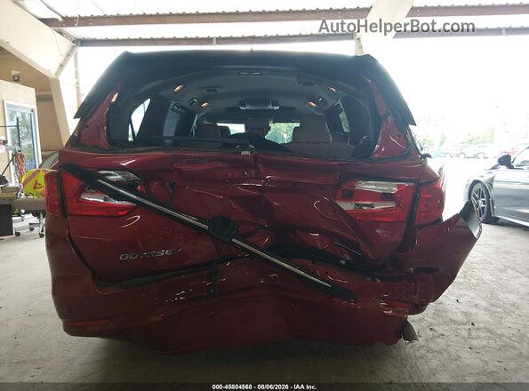 5FNRL6H84NB057547 2022 HONDA ODYSSEY Red 