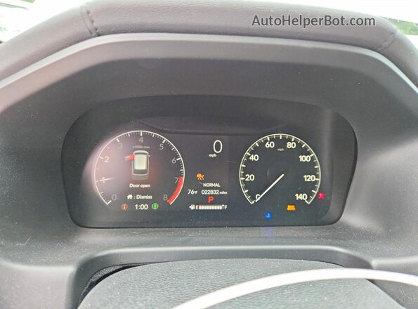 5FNRL6H84SB024351 2025 HONDA ODYSSEY Gray Widok zestawu wskaźników