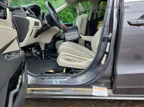 5FNRL6H84SB024351 2025 HONDA ODYSSEY Gray Widok naklejki z numerem VIN