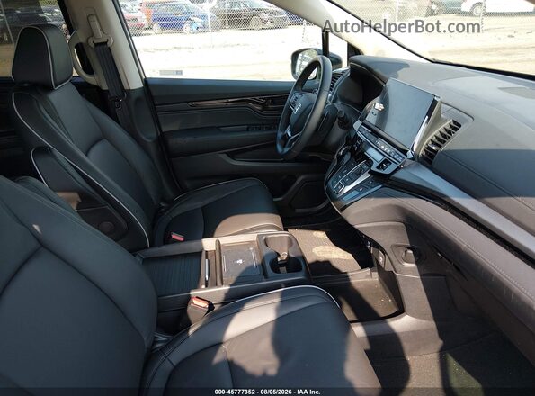 5FNRL6H84SB068169 2025 HONDA ODYSSEY Gray Widok wnętrza z przodu