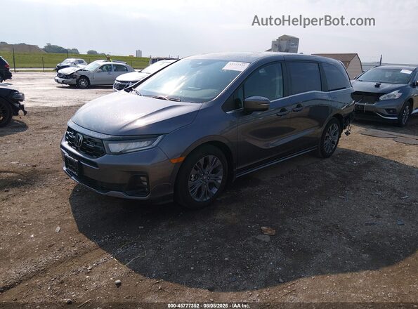 5FNRL6H84SB068169 2025 HONDA ODYSSEY Gray Przód lewy