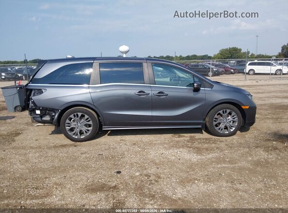 5FNRL6H84SB068169 2025 HONDA ODYSSEY Gray Widok wnętrza z tyłu