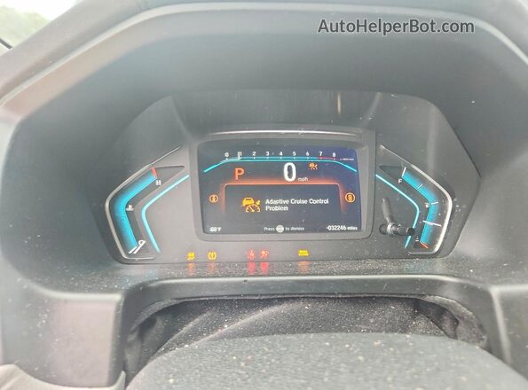 5FNRL6H85PB073971 2023 HONDA ODYSSEY Blue Вид щитка приладів