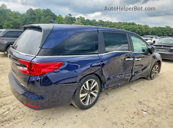 5FNRL6H85PB073971 2023 HONDA ODYSSEY Blue Задня права чверть