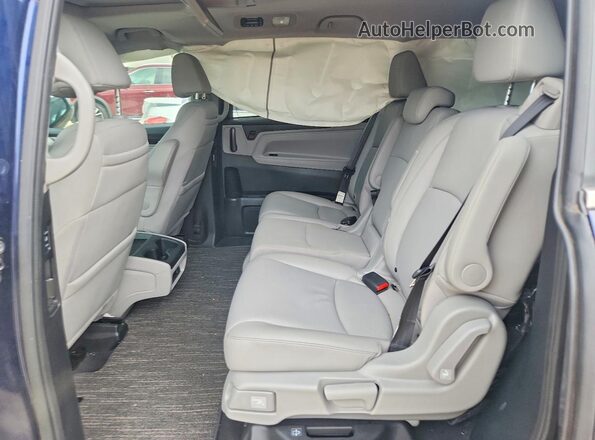 5FNRL6H85PB073971 2023 HONDA ODYSSEY Blue Вид задньої частини салону