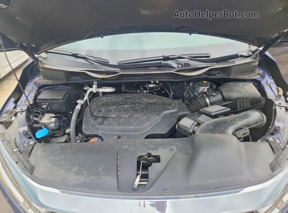 5FNRL6H85PB073971 2023 HONDA ODYSSEY Blue Вид підкапотного простору