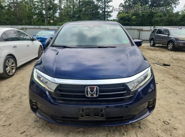 5FNRL6H85PB073971 2023 HONDA ODYSSEY Blue Вид спереду