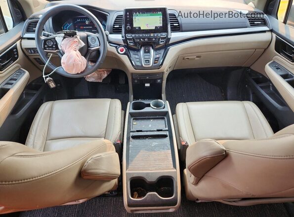 5FNRL6H85RB022828 2024 HONDA ODYSSEY White Dashboard view