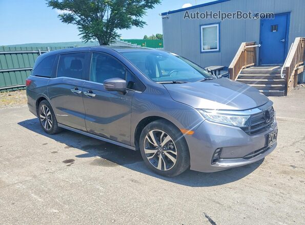 5FNRL6H85RB039032 2024 HONDA ODYSSEY Charcoal Front right