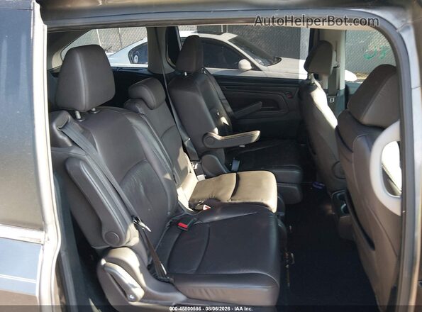 5FNRL6H86JB046155 2018 HONDA ODYSSEY Серый Вид наклейки с VIN-кодом