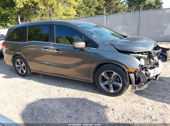 5FNRL6H86JB046155 2018 HONDA ODYSSEY Серый Панорамный вид салона 360°