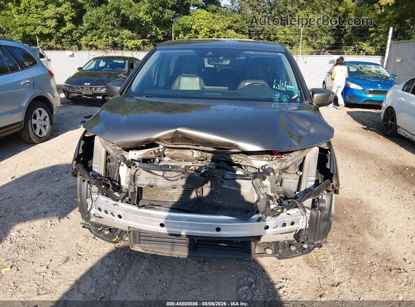 5FNRL6H86JB046155 2018 HONDA ODYSSEY Серый Вид задней части салона