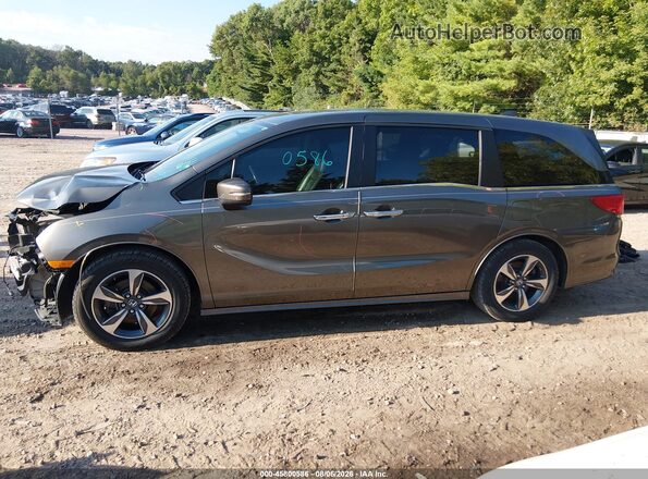 5FNRL6H86JB046155 2018 HONDA ODYSSEY Серый 
