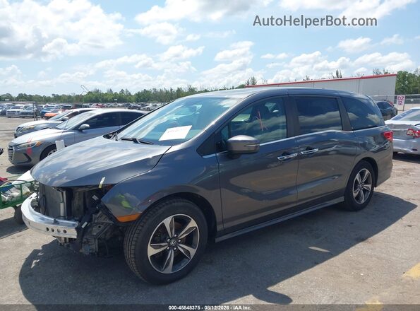 5FNRL6H86KB088567 2019 HONDA ODYSSEY Gray Przód lewy