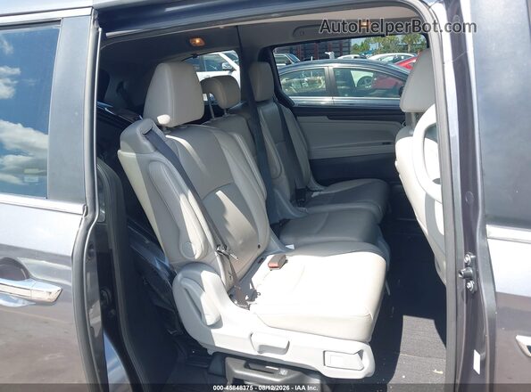 5FNRL6H86KB088567 2019 HONDA ODYSSEY Gray Widok naklejki z numerem VIN