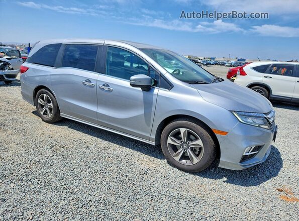 5FNRL6H86KB098449 2019 HONDA ODYSSEY Серебряный Передняя правая четверть