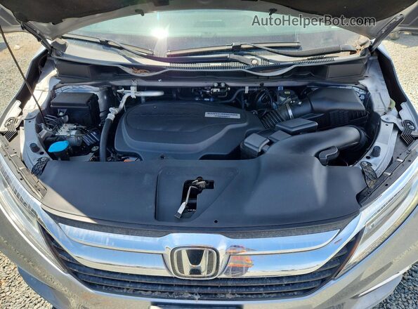5FNRL6H86KB098449 2019 HONDA ODYSSEY Серебряный Вид подкапотного пространства