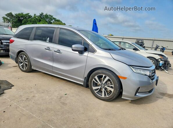 5FNRL6H86RB040013 2024 HONDA ODYSSEY Gray Front right