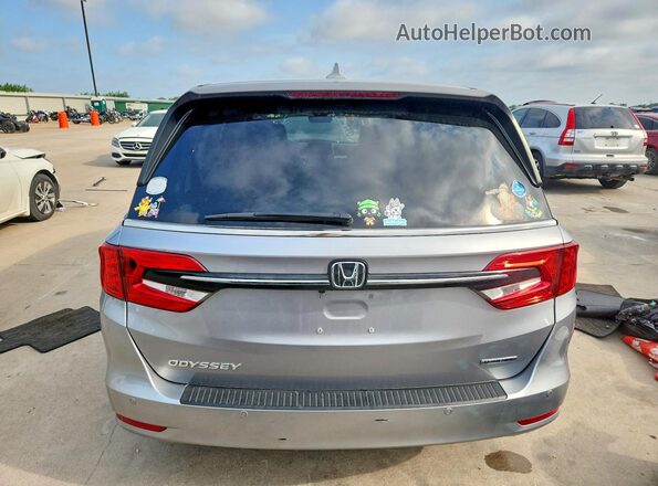 5FNRL6H86RB040013 2024 HONDA ODYSSEY Gray Rear view