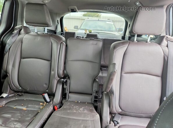 5FNRL6H86RB040013 2024 HONDA ODYSSEY Gray Rear seats view