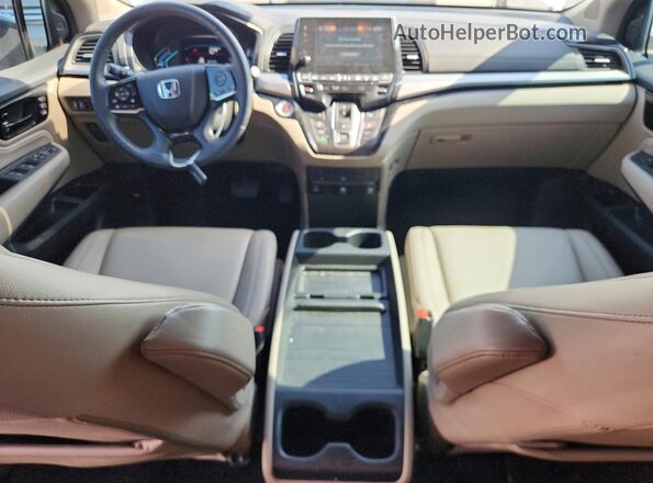 5FNRL6H86RB052517 2024 HONDA ODYSSEY White წინა პანელის ხედი