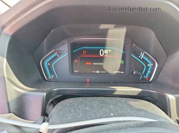 5FNRL6H86RB052517 2024 HONDA ODYSSEY White ხელსაწყოთა პანელის ხედი