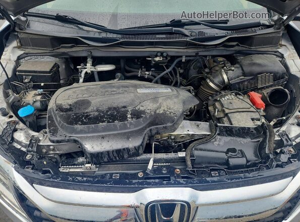 5FNRL6H87KB093924 2019 HONDA ODYSSEY Silver ძრავის განყოფილების ხედი