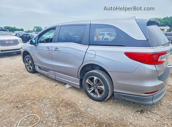 5FNRL6H87KB093924 2019 HONDA ODYSSEY Silver Trasero izquierdo