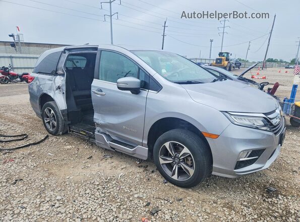 5FNRL6H87KB093924 2019 HONDA ODYSSEY Silver Delantero derecho