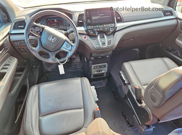 5FNRL6H87KB093924 2019 HONDA ODYSSEY Silver Vista del salpicadero