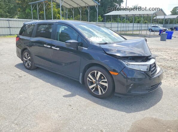 5FNRL6H87NB015860 2022 HONDA ODYSSEY Black წინა მარჯვენა