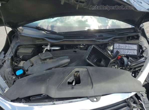 5FNRL6H87NB015860 2022 HONDA ODYSSEY Black ძრავის განყოფილების ხედი