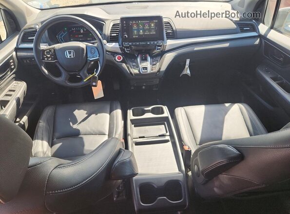 5FNRL6H87RB043535 2024 HONDA ODYSSEY White წინა პანელის ხედი