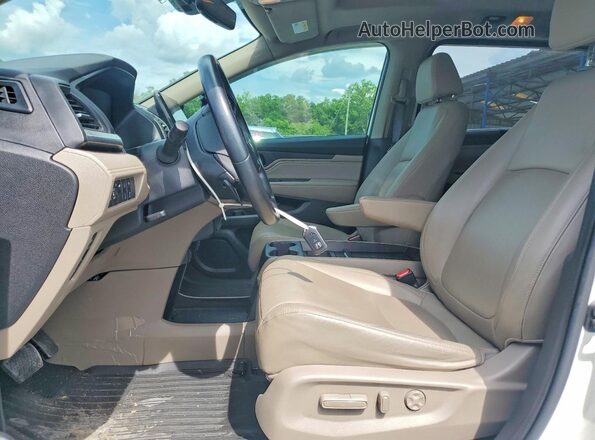 5FNRL6H88KB032386 2019 HONDA ODYSSEY White Vista interior delantera