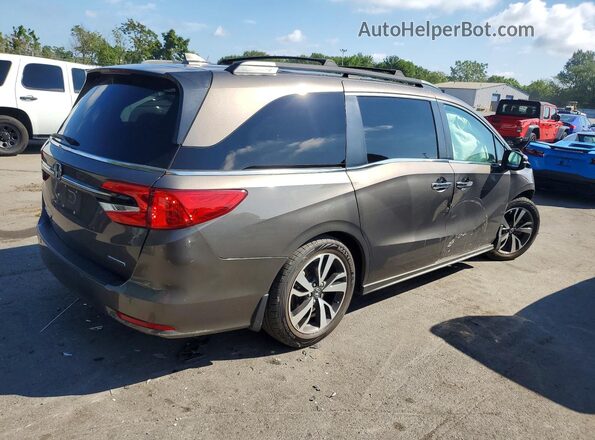 5FNRL6H88NB029024 2022 HONDA ODYSSEY Gray უკანა მარჯვენა