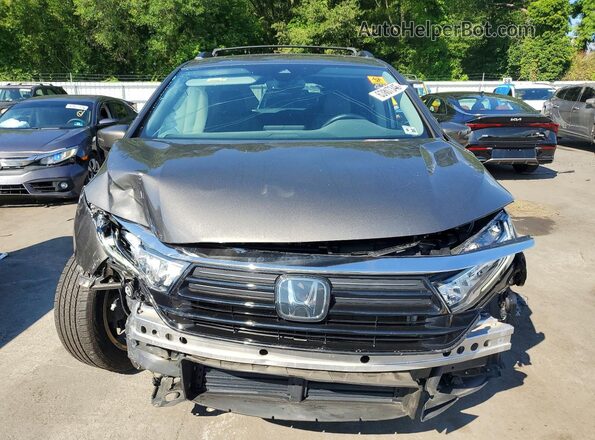 5FNRL6H88NB029024 2022 HONDA ODYSSEY Gray წინა ხედი