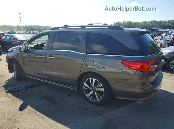 5FNRL6H88NB029024 2022 HONDA ODYSSEY Gray უკანა მარცხენა