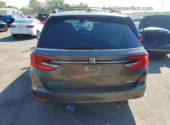 5FNRL6H88NB029024 2022 HONDA ODYSSEY Gray უკანა ხედი