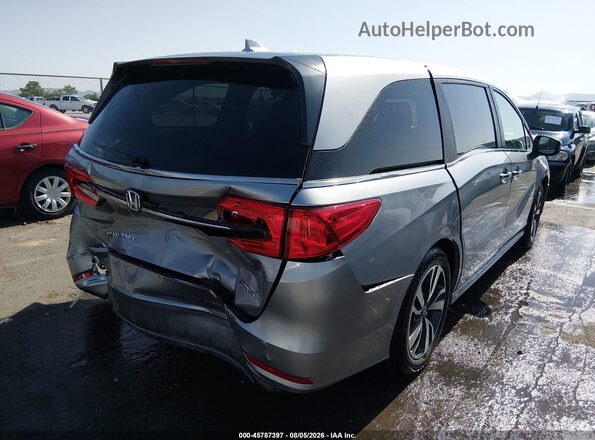 5FNRL6H88RB052857 2024 HONDA ODYSSEY Gray Rear right