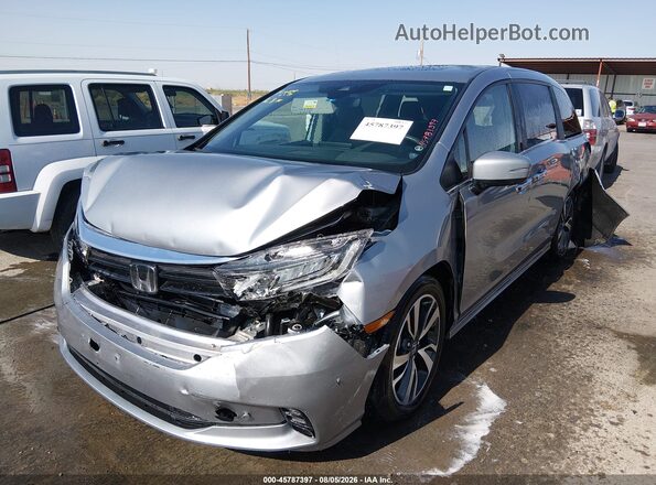 5FNRL6H88RB052857 2024 HONDA ODYSSEY Gray Front left