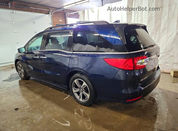 5FNRL6H89JB078694 2018 HONDA ODYSSEY Blue Rear left