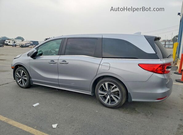 5FNRL6H89MB039446 2021 HONDA ODYSSEY Серебряный Задняя левая четверть
