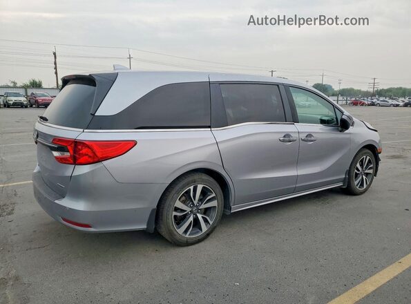 5FNRL6H89MB039446 2021 HONDA ODYSSEY Серебряный Задняя правая четверть